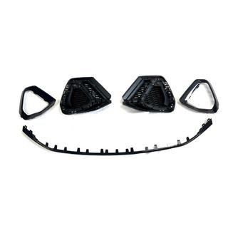 Mistlampgrilles met voorspoilerlip (2 stuks, zwart) foto 2