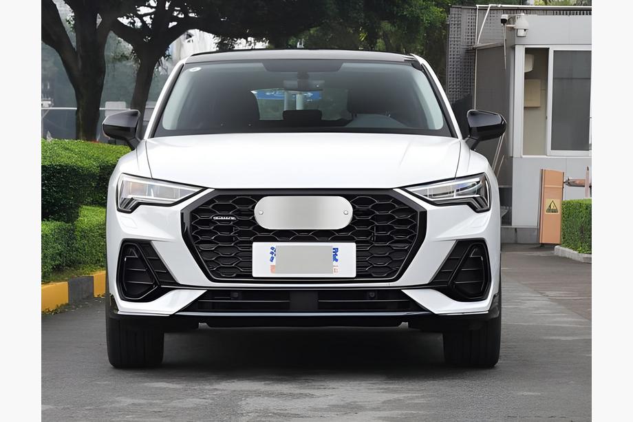 Audi Q3 2019–2025 Mistlampgrilles met voorspoilerlip (2 stuks, zwart) Image