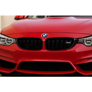 M-Look niergrillen voor M3 F80, matzwart BMW 3 Serie F30/F31 2012–2019 foto 2