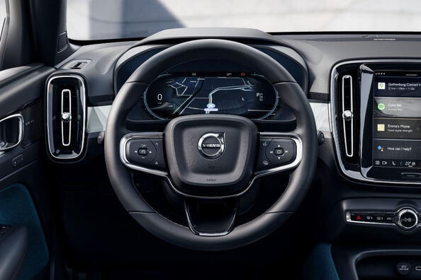 Review van de technologische en stijlvolle Volvo C40 Recharge Foto 5