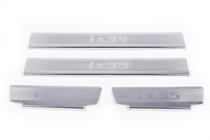 Hyundai IX-35 2010–2015 Carmos V2 instaplijsten (4 stuks, RVS) foto 2