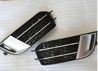 Audi A1 2010–2018 Mistlampgrilles RS-Style (2010-2014, 2 stuks, zwart met grijs) foto 1