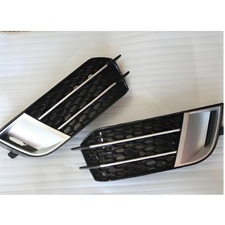 Mistlampgrilles RS-Style (2010-2014, 2 stuks, zwart met grijs)