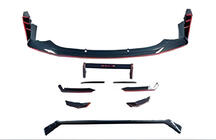 Audi A7 2018– Front lip spoiler RS-Style foto 1