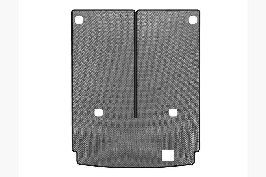 Mercedes GL-klasse X164 2006–2012 Kofferbakmat (7-zitter met neergeklapte 3e zitrij, grijs) Image