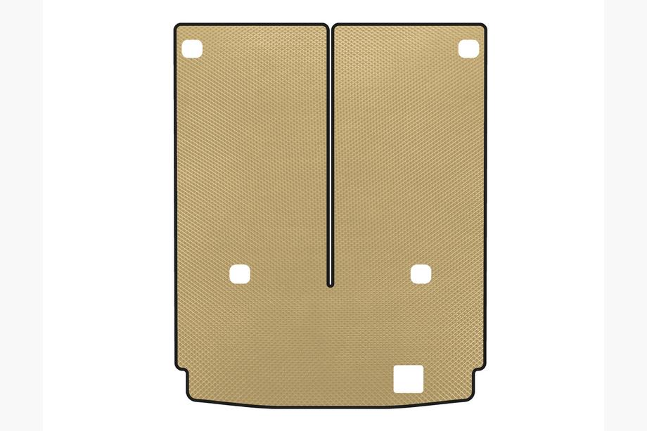 Mercedes GL-klasse X164 2006–2012 Kofferbakmat (7-zits met neergeklapte 3e zitrij, Beige) Image