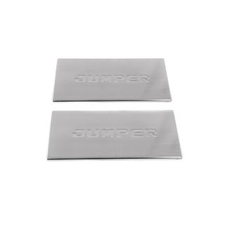Carmos V1 interieur instaplijsten (2 stuks, RVS) Citroen Jumper 2007–2025 foto 1