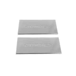 Carmos V1 interieur instaplijsten (2 stuks, RVS) foto 1