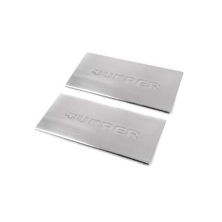 Carmos V1 interieur instaplijsten (2 stuks, RVS) Citroen Jumper 2007–2025 foto 2