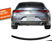 Mercedes CLS C257 2018– DPT spoiler (hoogglans zwart) foto 1