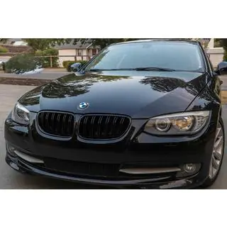 Niergrille M-Look (voor 2010-2013, hoogglans zwart) BMW 3-serie E92/E93 2006–2013 foto 1