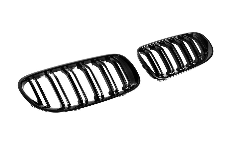 BMW 3-serie E92/E93 2006–2013 Niergrille M-Look (voor 2010-2013, hoogglans zwart) Foto 5