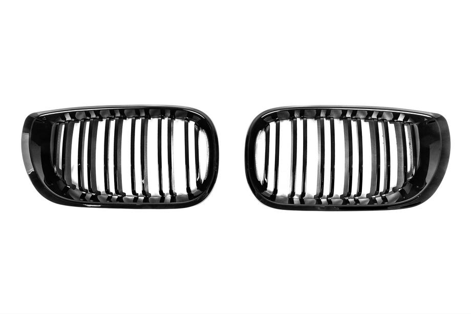 BMW 3 Serie E46 1998–2006 Nierroosters M-Look DPT (2001-2005, hoogglans zwart) Foto 2