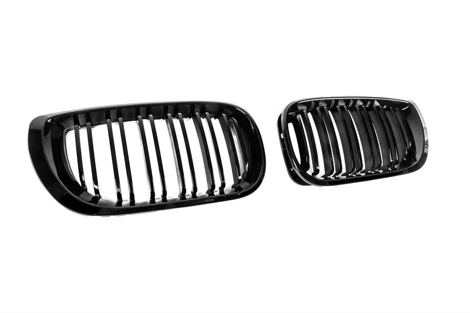 BMW 3 Serie E46 1998–2006 Nierroosters M-Look DPT (2001-2005, hoogglans zwart) Foto 5