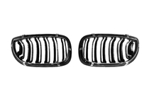 BMW 3 Serie E46 1998–2006 M-Look DPT nierroosters (voor Coupe 2003-2006, hoogglans zwart) foto 6