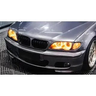 M-Look DPT nierroosters (voor Coupe 2003-2006, hoogglans zwart) BMW 3 Serie E46 1998–2006 foto 1
