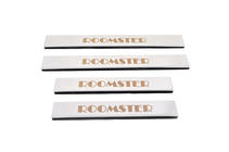 Skoda Roomster 2006–2015 Carmos instaplijsten (4 stuks, RVS) foto 1