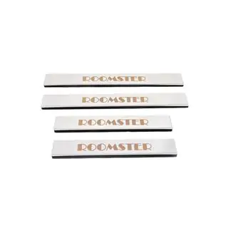 Carmos instaplijsten (4 stuks, RVS) foto 1