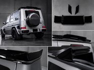 Mercedes G-Klasse W463 2018–2024 DPT spoiler (hoogglans zwart) foto 1