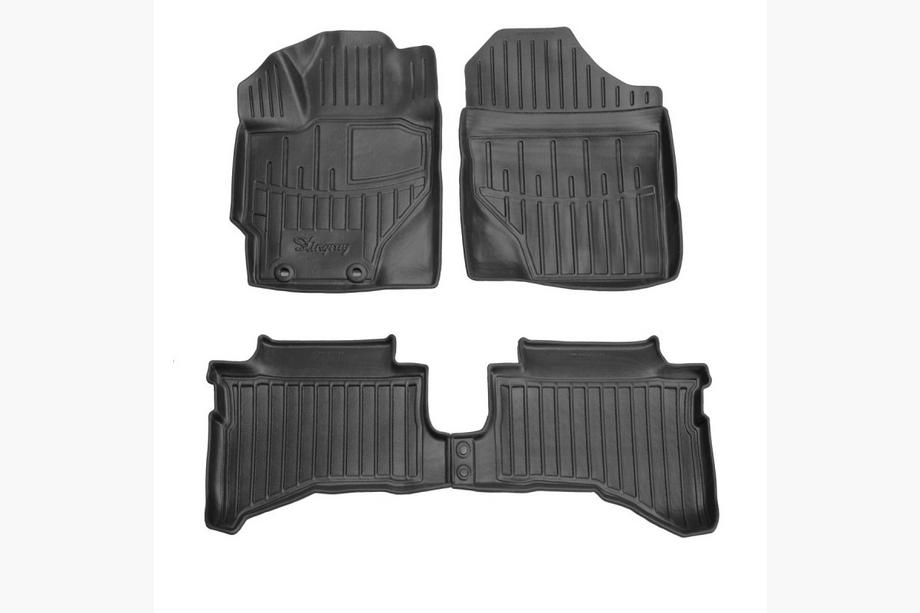 Toyota Yaris 2010–2020 Stingray 3D rubberen automatten (Hybrid, 4-delig) Image