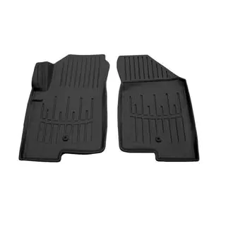 Voorste rubberen automatten Stingray 3D (2007-2016, één bevestigingsclip bij bestuurdersmat, 2 stuks) Jeep Patriot 2007–2016