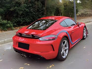 Porsche Boxster/Cayman 982 (718) 2016– GT3 bodykit set foto 2