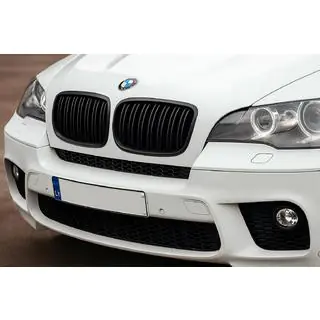 BMW kidney grille M-Look V2 (glans zwart)