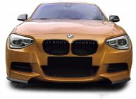 BMW 1 Serie F20/F21 2011–2019 M-Look nierengrilles (2011-2014, hoogglans zwart) foto 3