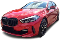 BMW 1 Serie F40 2019–2024 Niergrilles M-Look (hoogglans zwart) foto 1