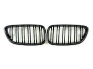 BMW 2-serie F22/F23 2014–2021 Niergrilles M-Look (hoogglans zwart) foto 2