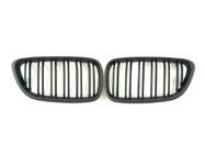 BMW 2-serie F22/F23 2014–2021 M-Look nierroosters (mat zwart) foto 2