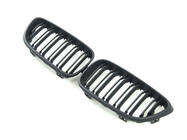 BMW 2-serie F22/F23 2014–2021 M-Look nierroosters (mat zwart) foto 3