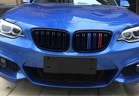 BMW 2-serie F22/F23 2014–2021 M-Look nierengrilles (M-Color) foto 3