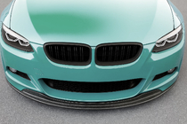 BMW 3-serie E92/E93 2006–2013 M-Look nierengrille (voor 2005-2009, matzwart) foto 1