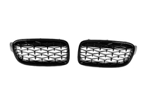 BMW 3 Serie F30/F31 2012–2019 Nierroosters Diamond Black foto 3