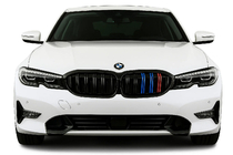 BMW 3 Serie G20/G21 2018– Nierengrilles M-Look V2 (2018-2022, M-Color met zwarte rand) foto 1