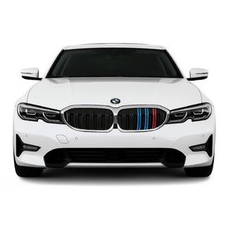 Niergrille M-Look V2 (2018-2022, M-Color met chromen rand) BMW 3 Serie G20/G21 2018– foto 1