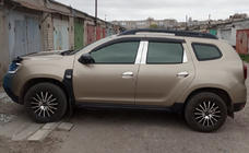Renault Duster 2008–2017 RVS deurstijl sierlijsten (6-delig) foto 1