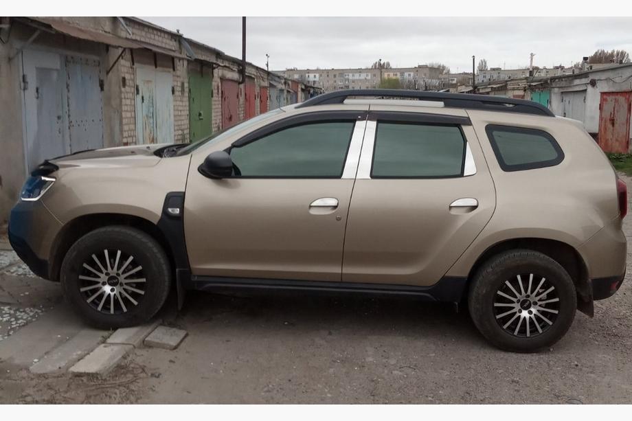 Renault Duster 2008–2017 RVS deurstijl sierlijsten (6-delig) Image