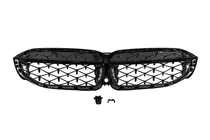 BMW 3 Serie G20/G21 2018– Niergrilles Diamond Black (2018-2022, zwarte omlijsting) foto 6