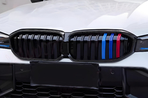 BMW 3 Serie G20/G21 2018– Niergrilles 1-spaak (2022+, M-Color) foto 1