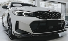 BMW 3 Serie G20/G21 2018– Niergrilles Diamond Silver (2022+, zwarte omlijsting) foto 1