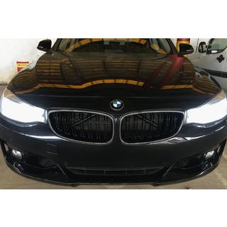 M-Look nierroosters (hoogglans zwart met chroomrand) BMW 3-serie F34 2013–2020 foto 1