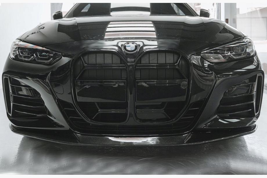 BMW 4-serie G22/23/26 2020– Nierengrilles CS-Style (voor G22/23, hoogglans zwart) Image