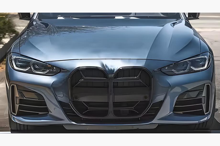 BMW 4-serie G22/23/26 2020– CS-Style niergrille (voor G26, glanzend zwart) Image