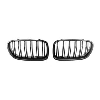 M-Look nierroosters (mat zwart) BMW 5 Serie F10/F11 2010–2016 foto 2