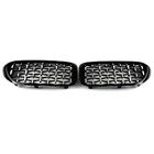 BMW 5 Serie G30/G31 2017–2023 Niergrilles Diamond Silver V1 (2017-2020, zwarte omlijsting) foto 4
