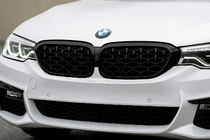 BMW 5 Serie G30/G31 2017–2023 Niergrilles Diamond Black V1 (2017-2020, zwarte rand) foto 1