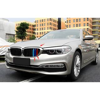 Niergrille 1 Bar (2017-2020, M-Color met chromen omlijsting) BMW 5 Serie G30/G31 2017–2023 foto 3