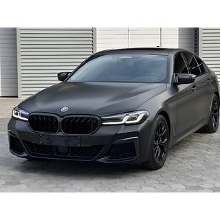 Nierengrilles M-Look V1 (2021+, matzwart) BMW 5 Serie G30/G31 2017–2023 foto 1